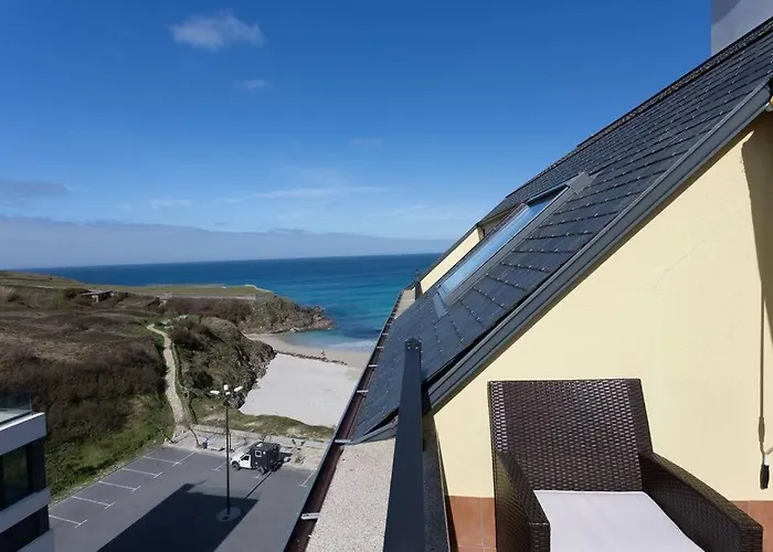 Atico Con Terraza A Pie De Playa * Malpica